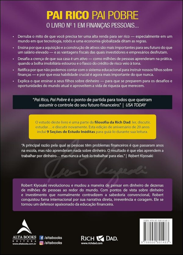 Pai Rico, pai Pobre: Edição de 20 Anos Atualizada e Ampliada - Image 3